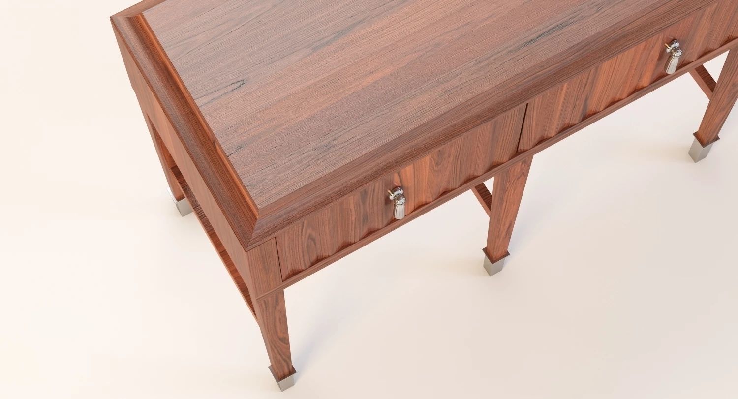 Bolier Atelier Console Fluted 113013 3D model_6