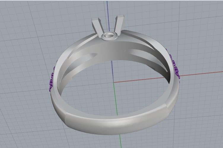Ring Model 2297 3D print model_3