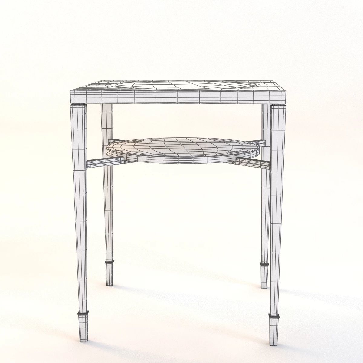 Bolier Atelier End Table 113001 3D model_1