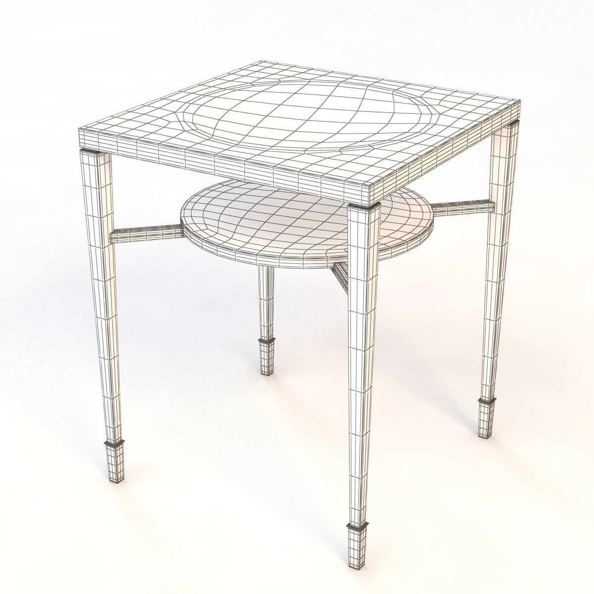 Bolier Atelier End Table 113001 3D model_5