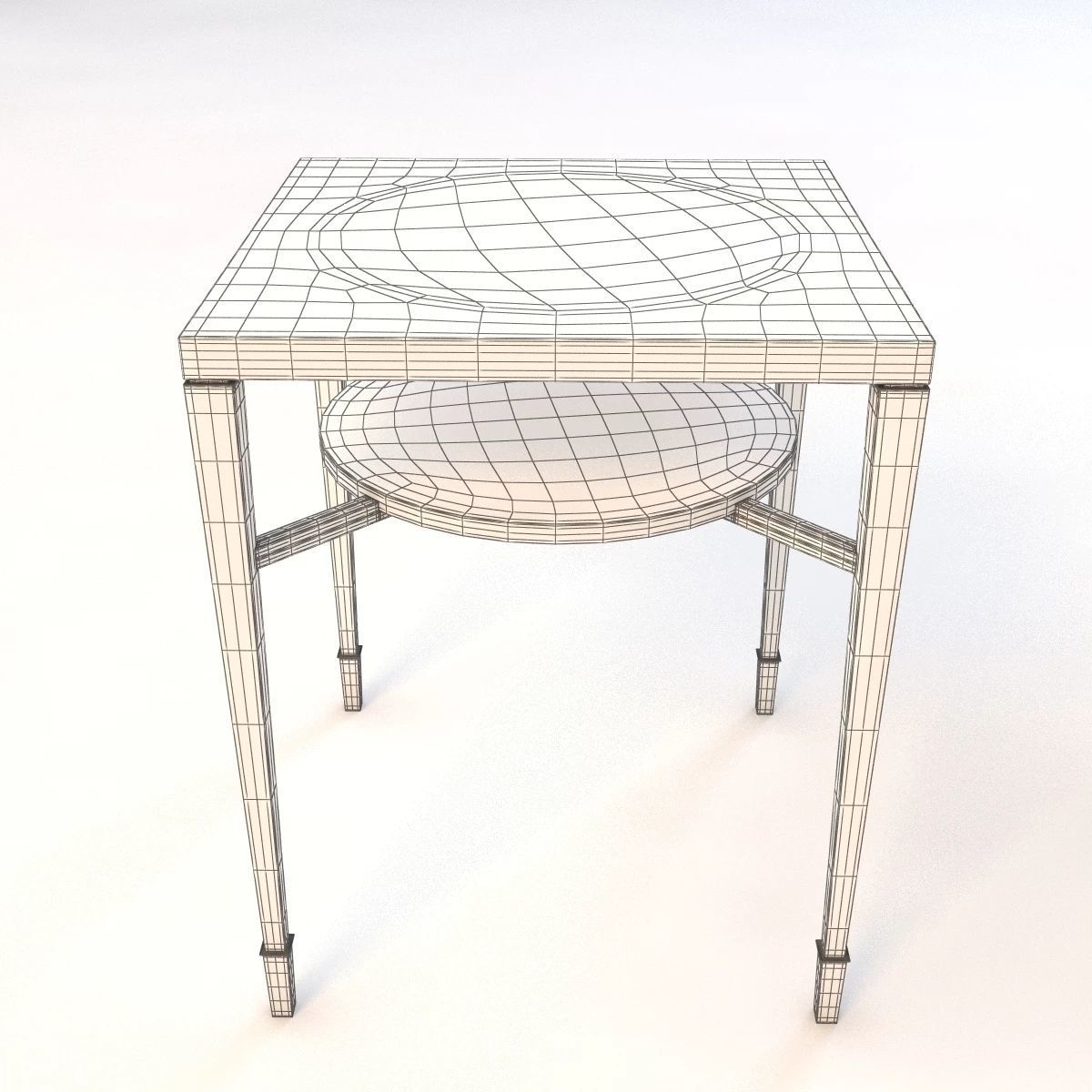 Bolier Atelier End Table 113001 3D model_3