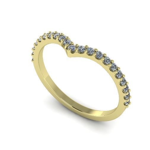 V a figurative ring Model 2290 3D print model_1