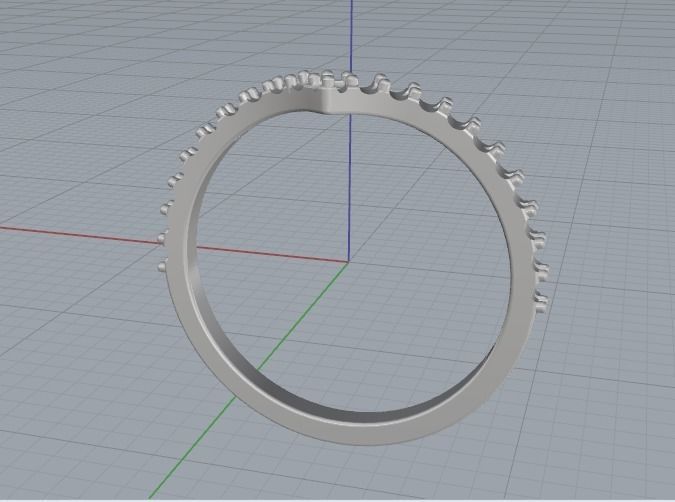 V a figurative ring Model 2290 3D print model_3