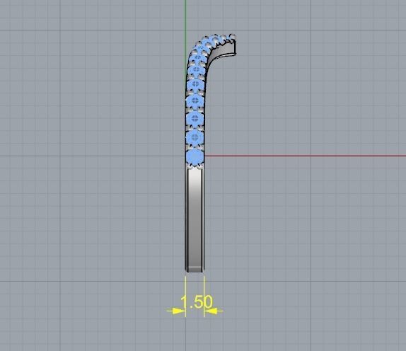 V a figurative ring Model 2290 3D print model_6