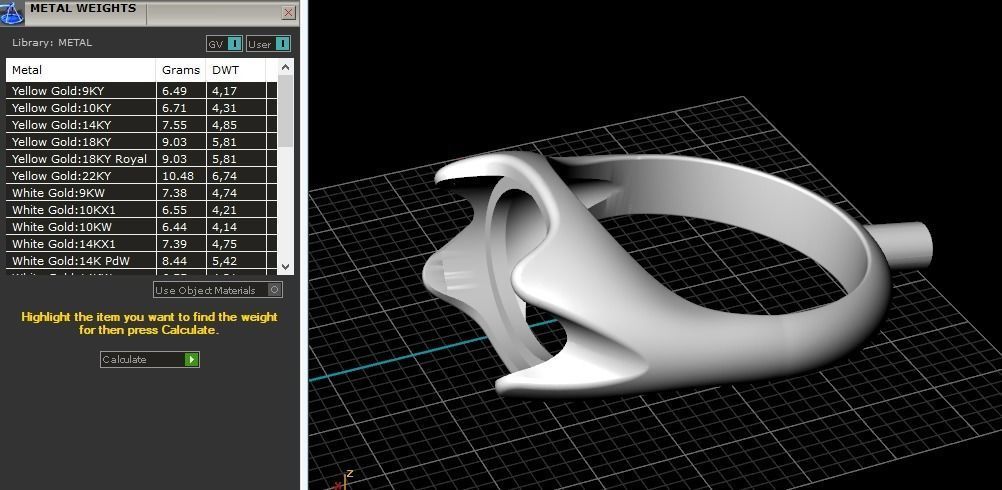 Ring Model 2284 3D print model_9