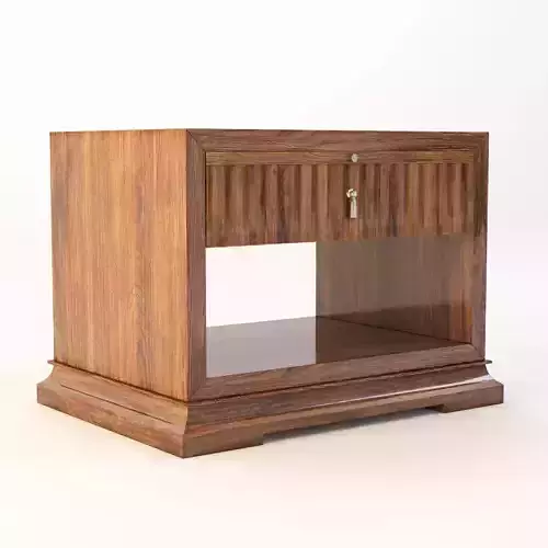 Bolier Atelier Fluted Side Table 113005