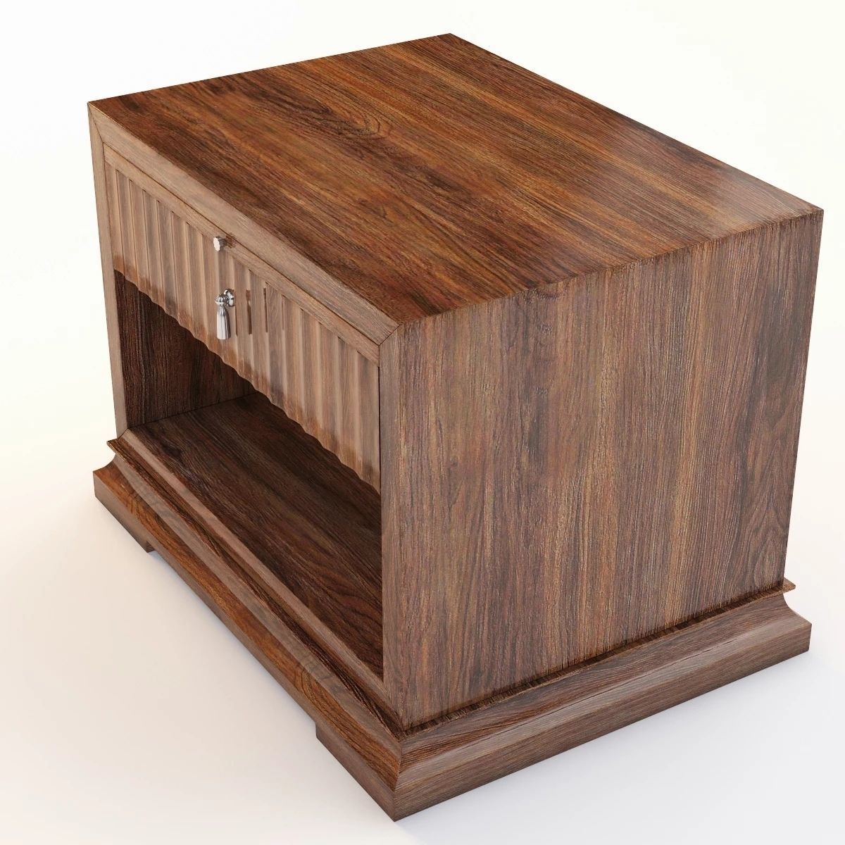 Bolier Atelier Fluted Side Table 113005 3D model_4