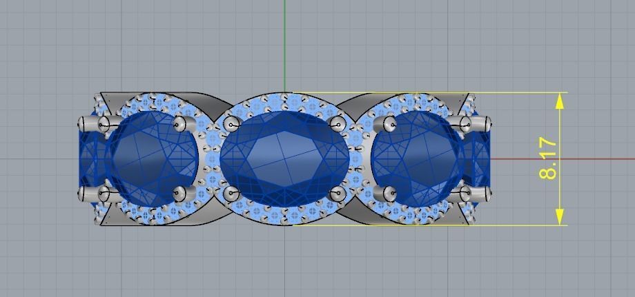 Ring Model 2281 3D print model_6