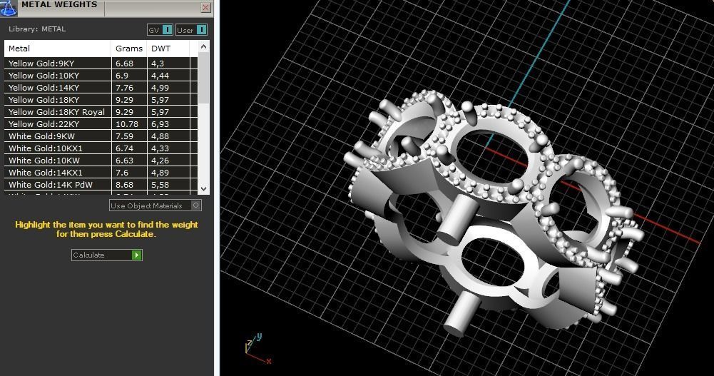 Ring Model 2281 3D print model_7