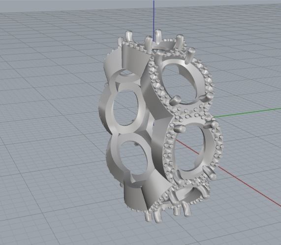 Ring Model 2281 3D print model_4