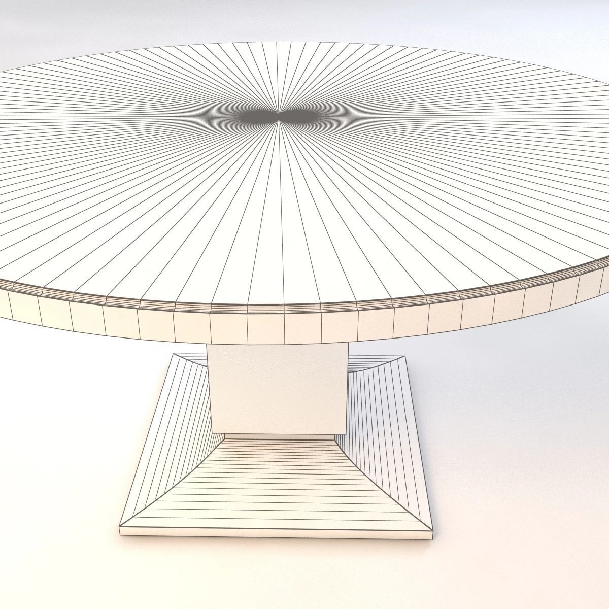 Bolier Atelier Round Dining Table 115002 3D model_8