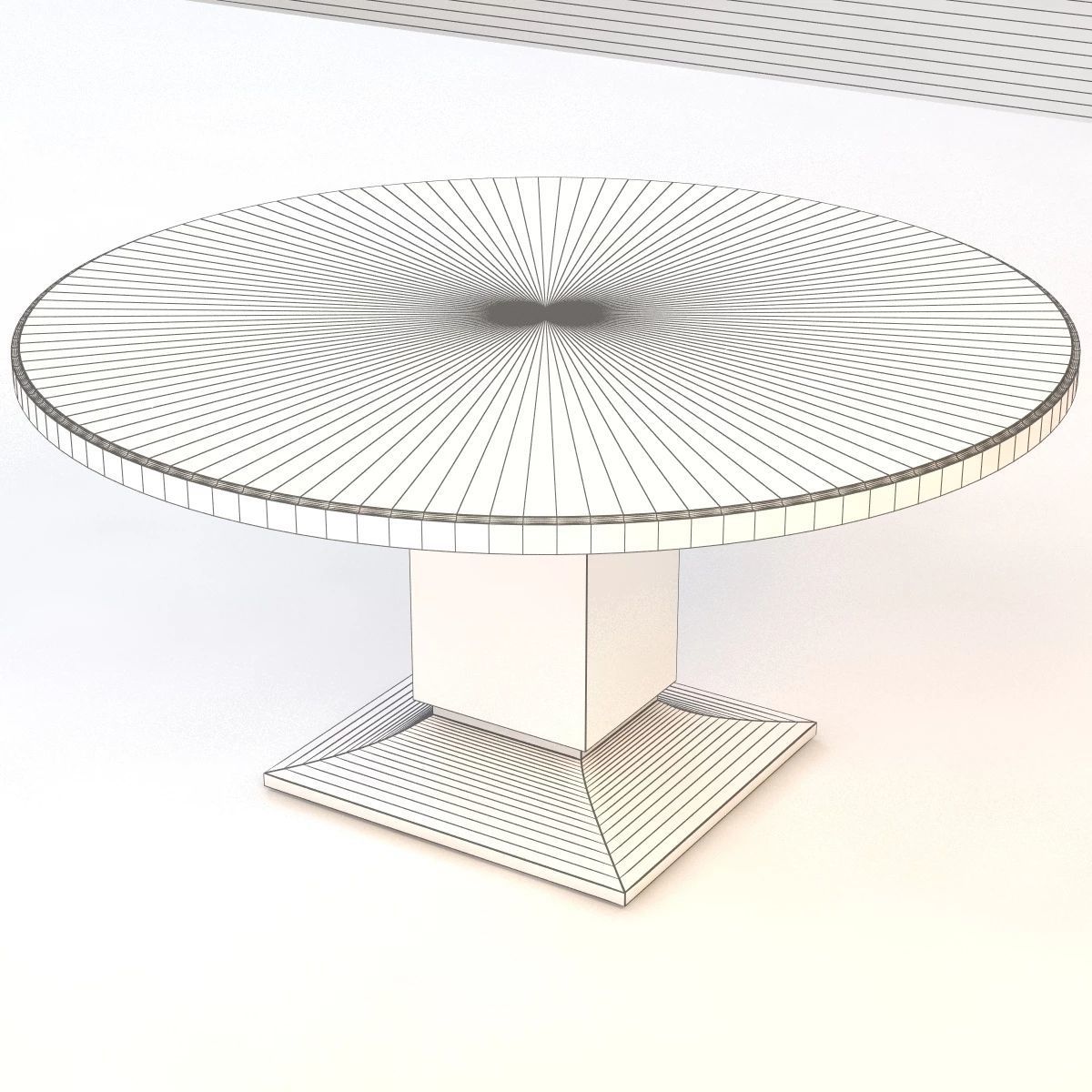Bolier Atelier Round Dining Table 115002 3D model_9