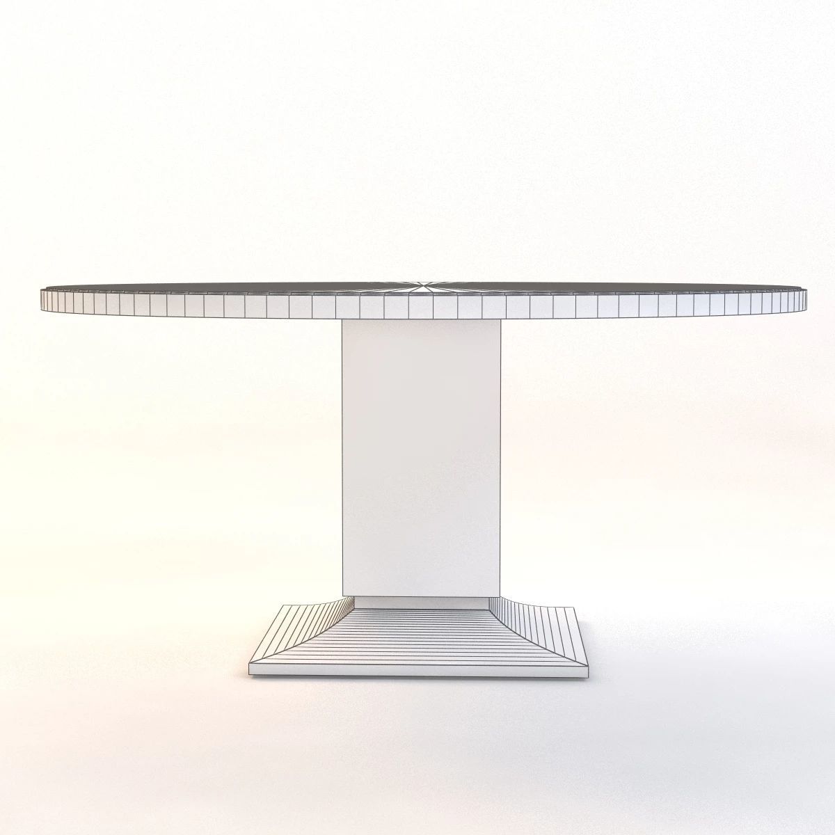 Bolier Atelier Round Dining Table 115002 3D model_7