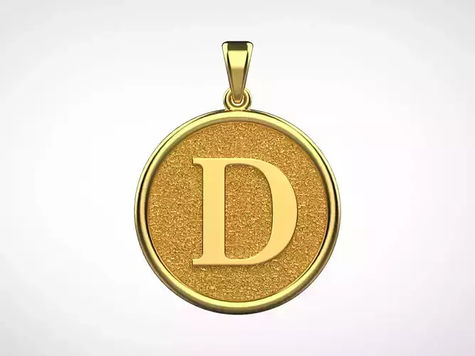 Pendant Letter D N33