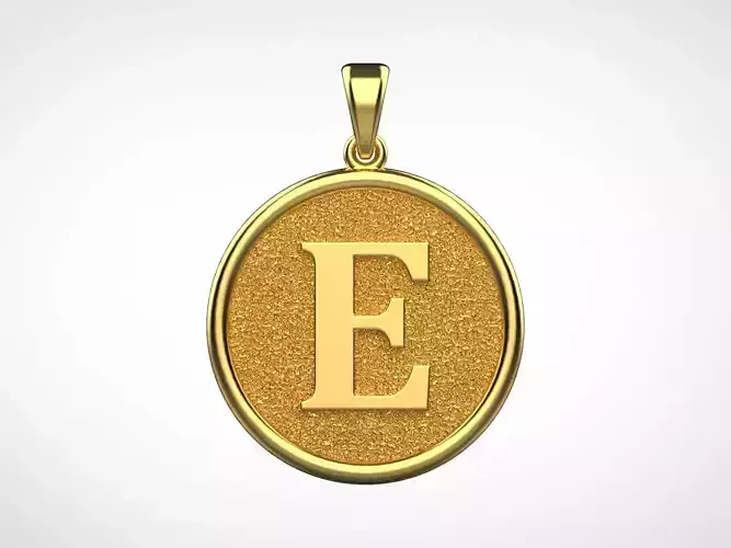 Pendant Letter E N34