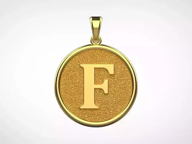 Pendant Letter F N35