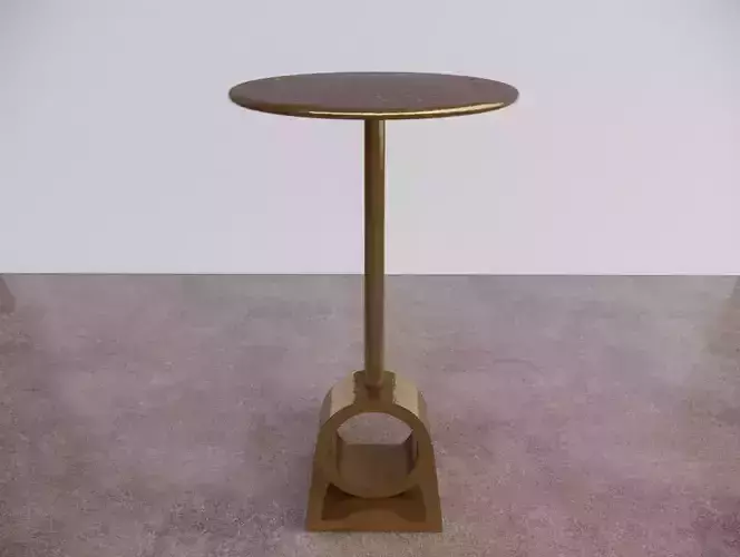 Armato Bronze Side Table
