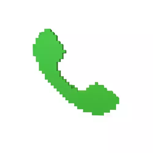 Voxel Phone Symbol v1 002