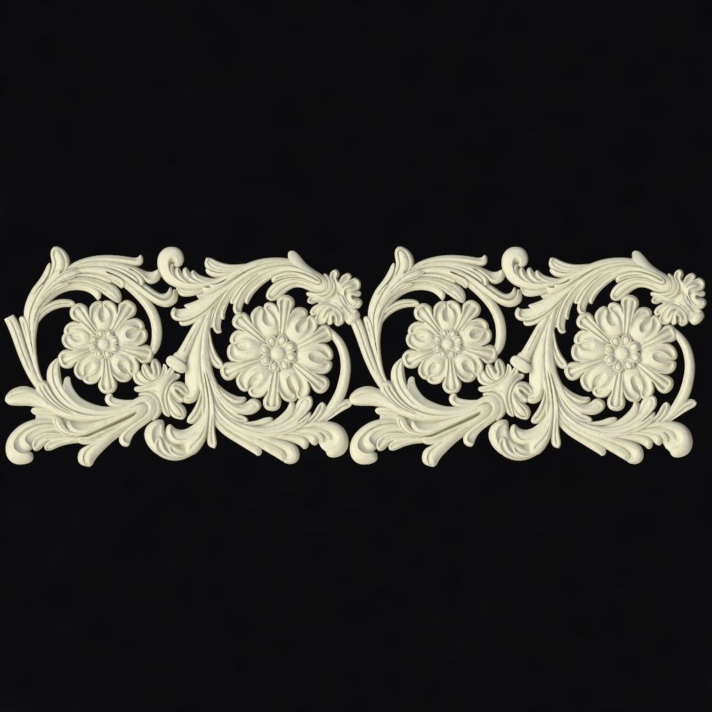 Decor for furniture 3D model_1