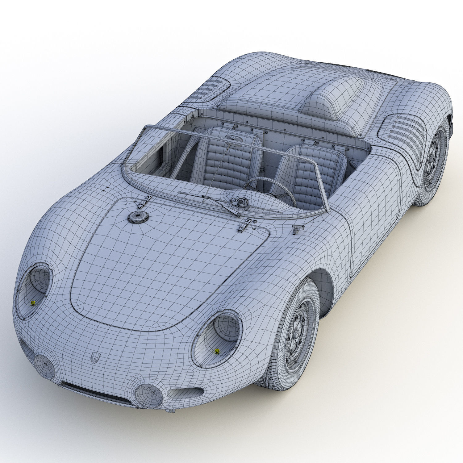 Porsche 718 Spyder RS 1960 3D model_13