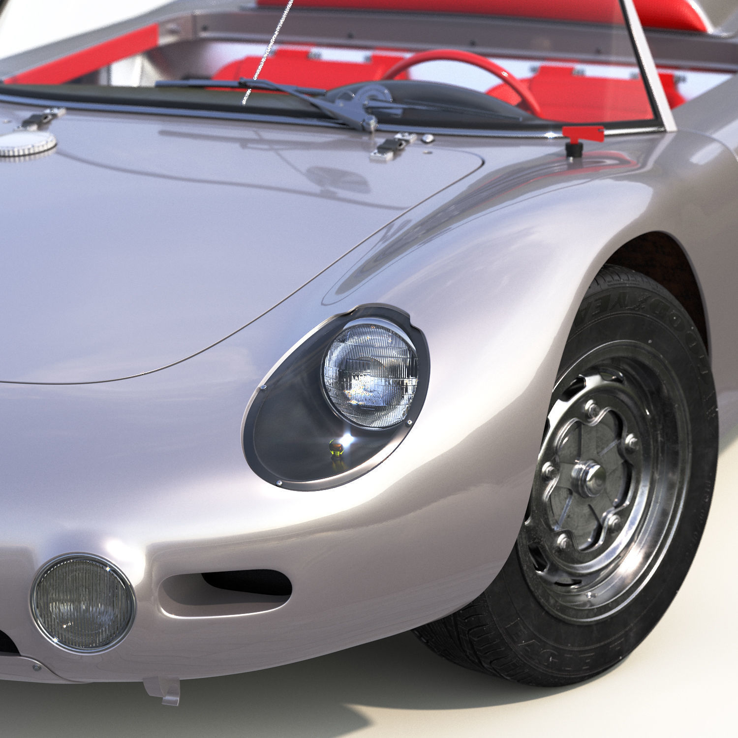 Porsche 718 Spyder RS 1960 3D model_6