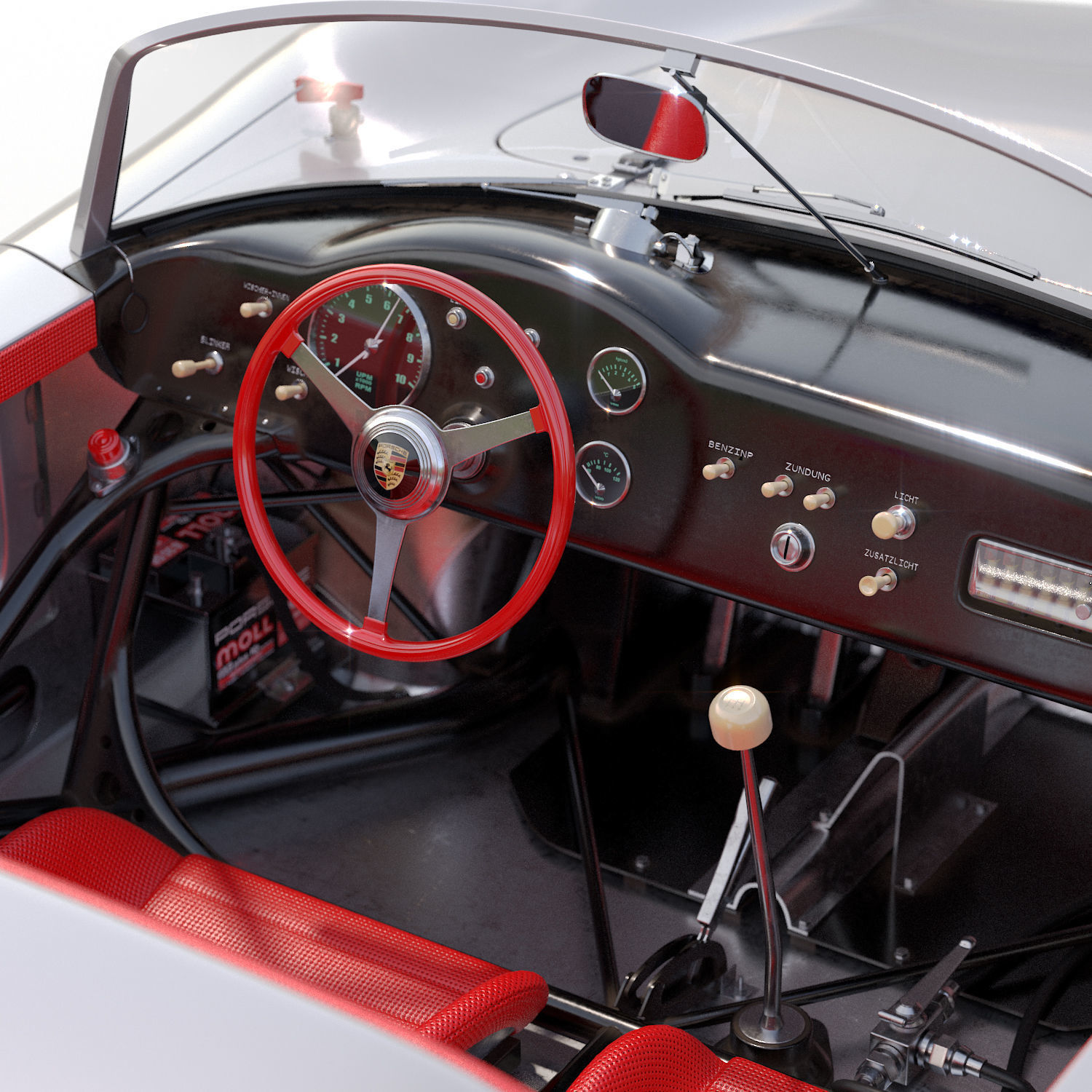 Porsche 718 Spyder RS 1960 3D model_10