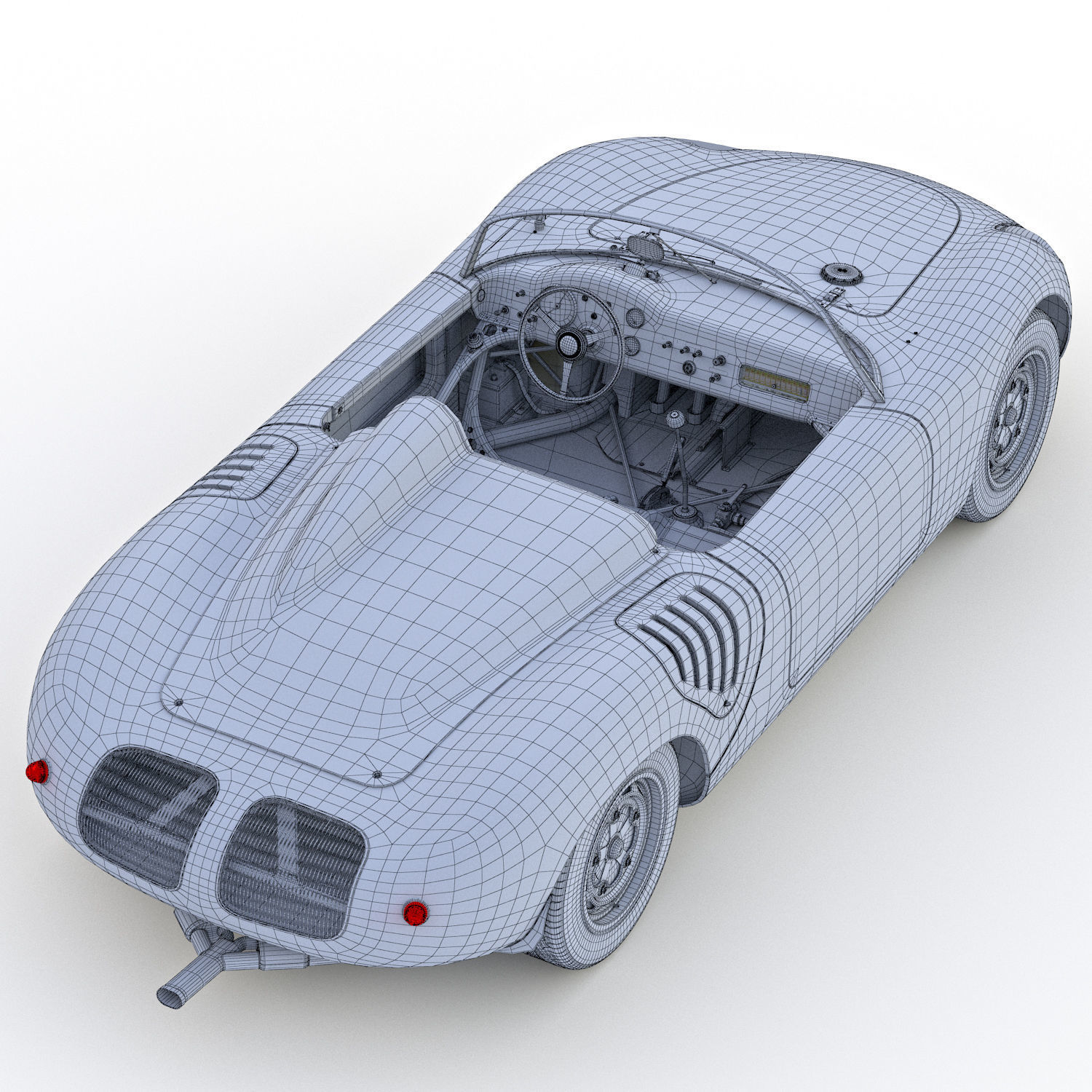 Porsche 718 Spyder RS 1960 3D model_14
