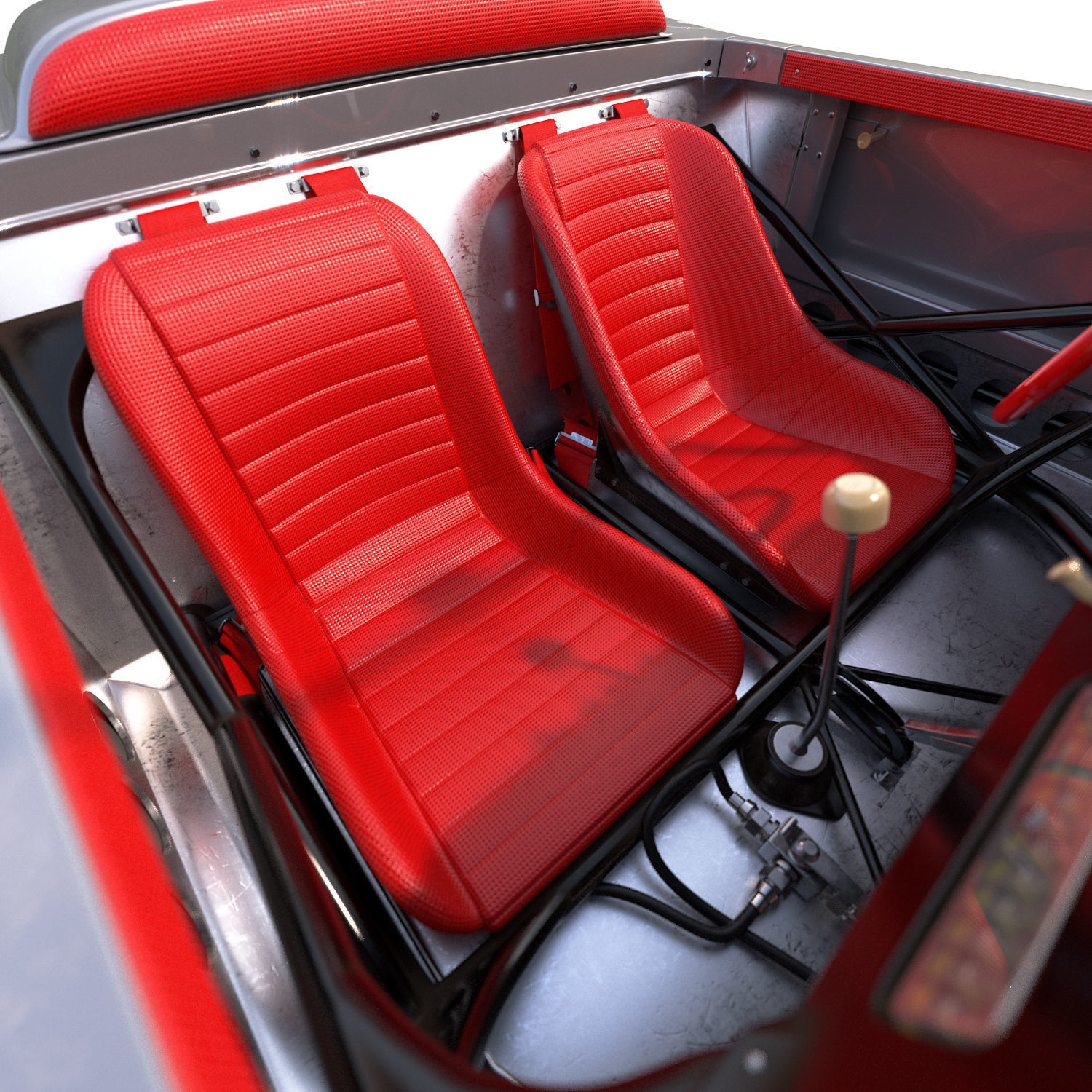 Porsche 718 Spyder RS 1960 3D model_12