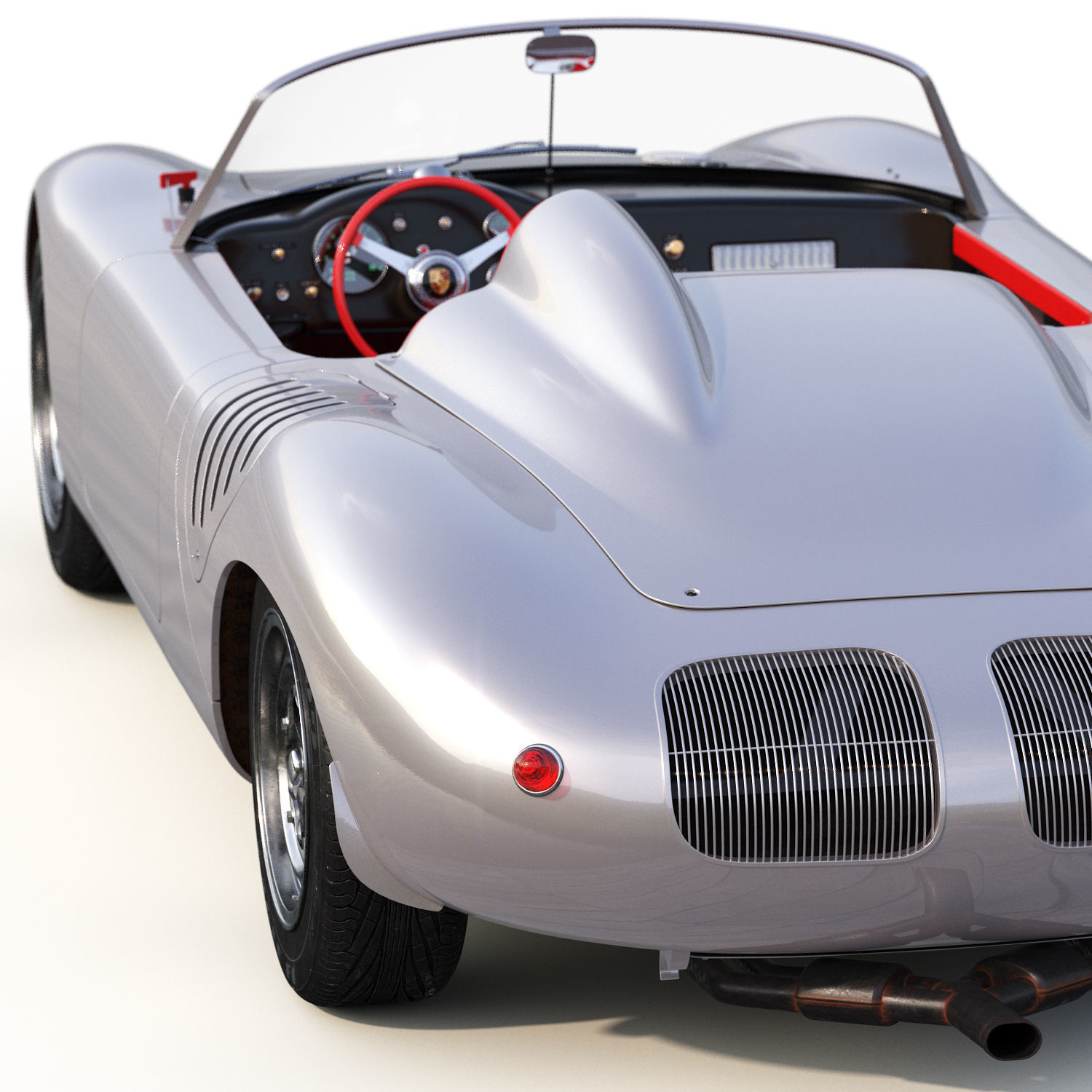 Porsche 718 Spyder RS 1960 3D model_5