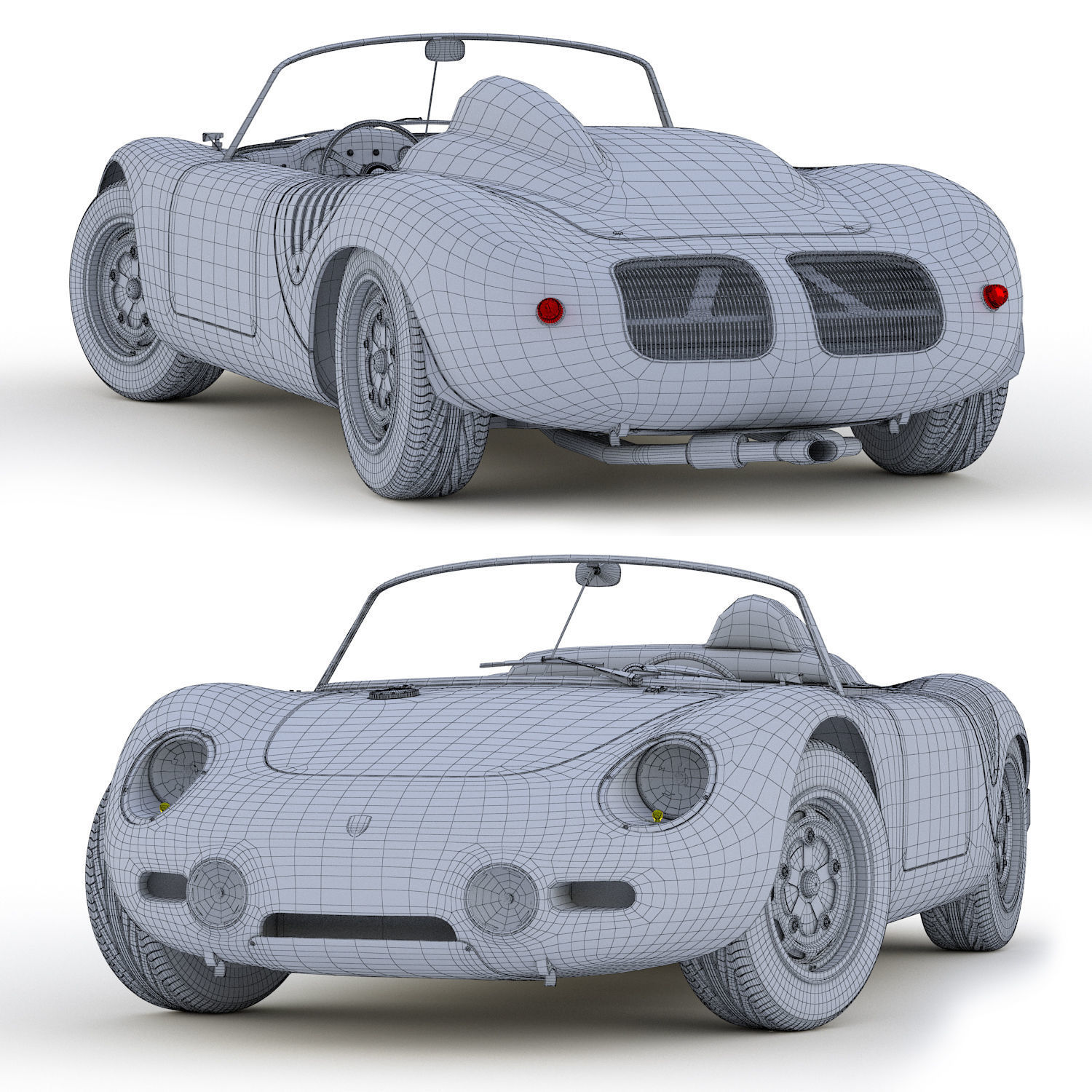 Porsche 718 Spyder RS 1960 3D model_15