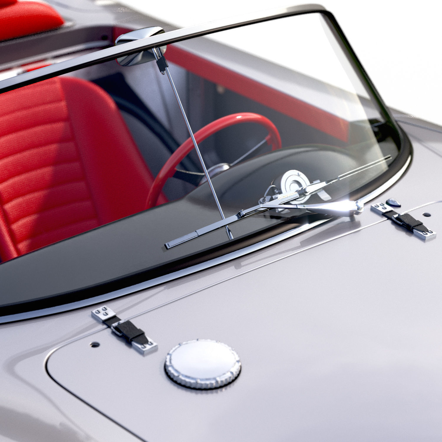 Porsche 718 Spyder RS 1960 3D model_7