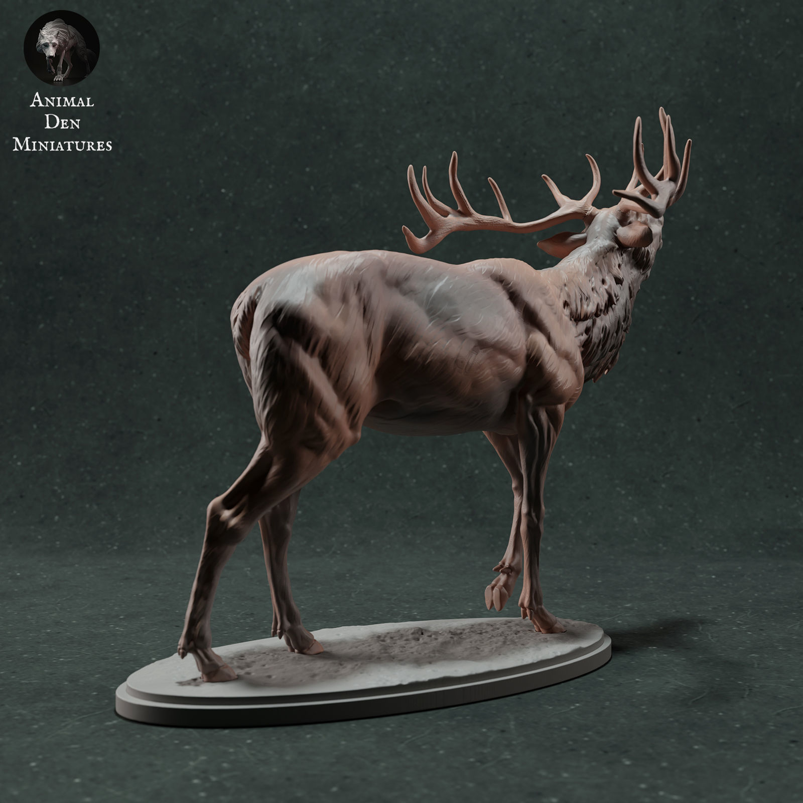 Red Deer Stag Call 3D print model_2