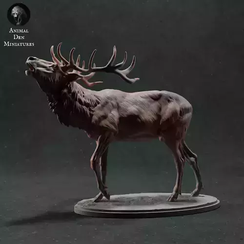 Red Deer Stag Call 3D print model