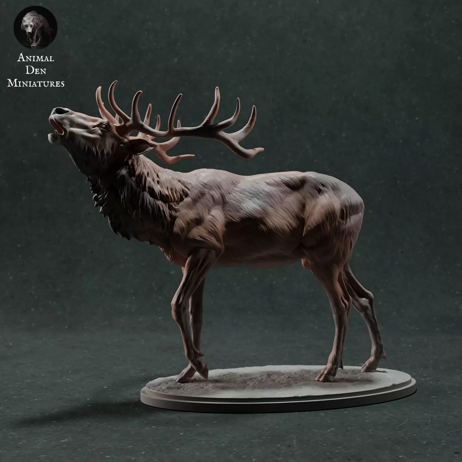 Red Deer Stag Call 3D print model_0