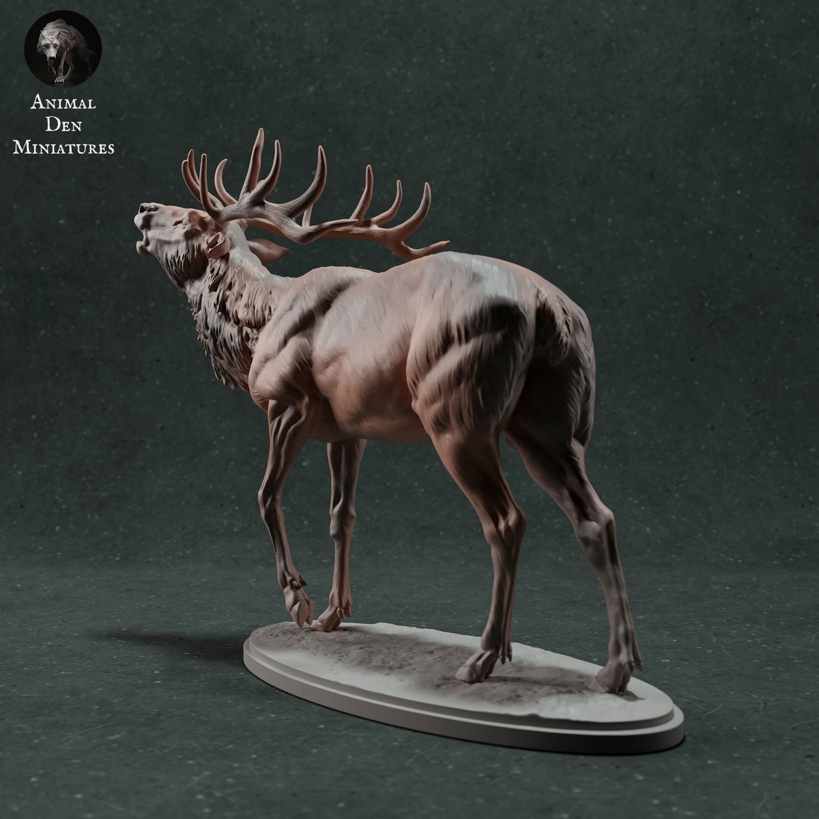 Red Deer Stag Call 3D print model_3