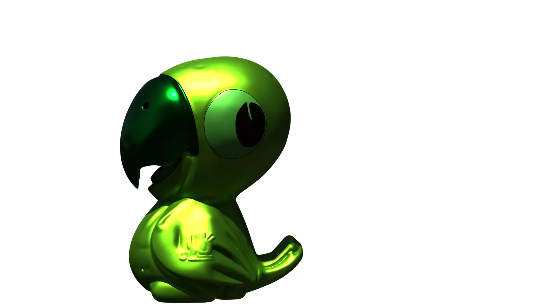 3D PRINTABLE MONEY BANK Low-poly 3D model_14