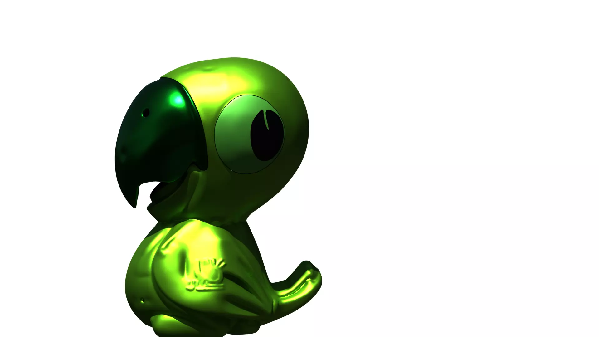 3D PRINTABLE MONEY BANK Low-poly 3D model_18