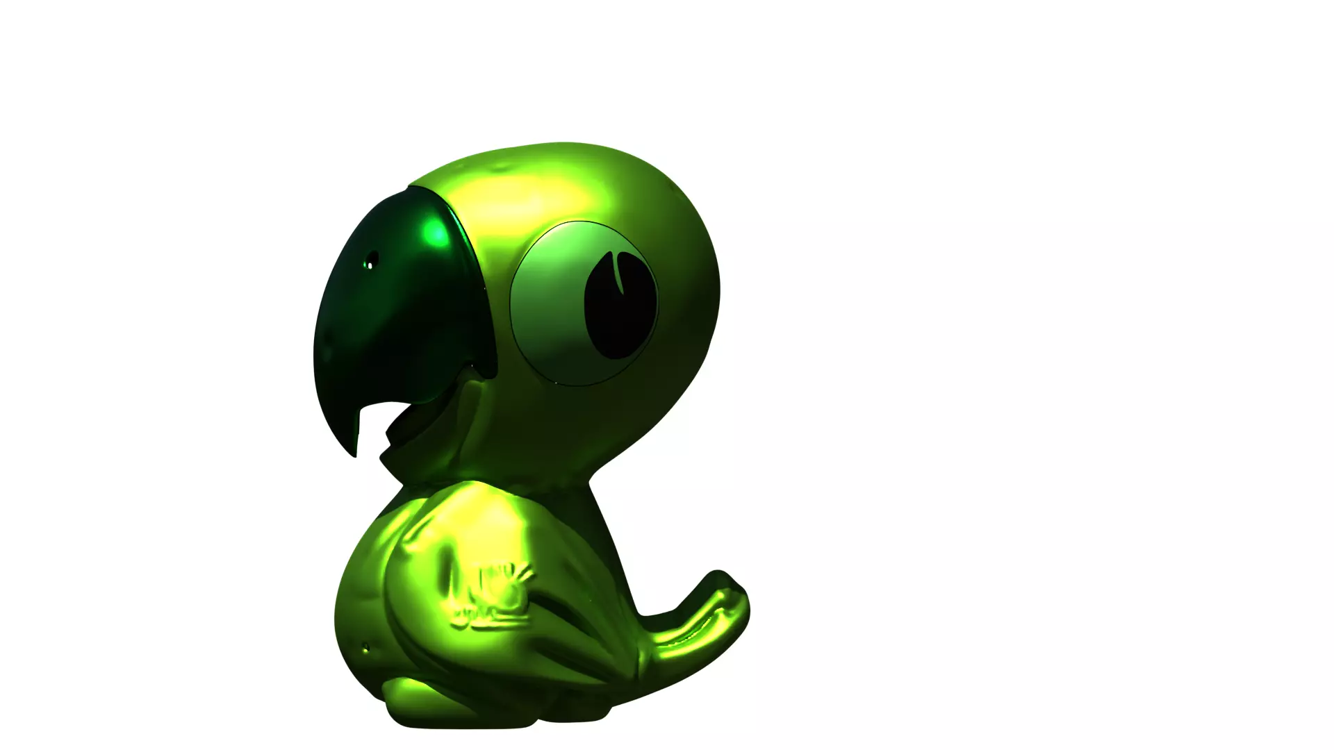 3D PRINTABLE MONEY BANK Low-poly 3D model_12