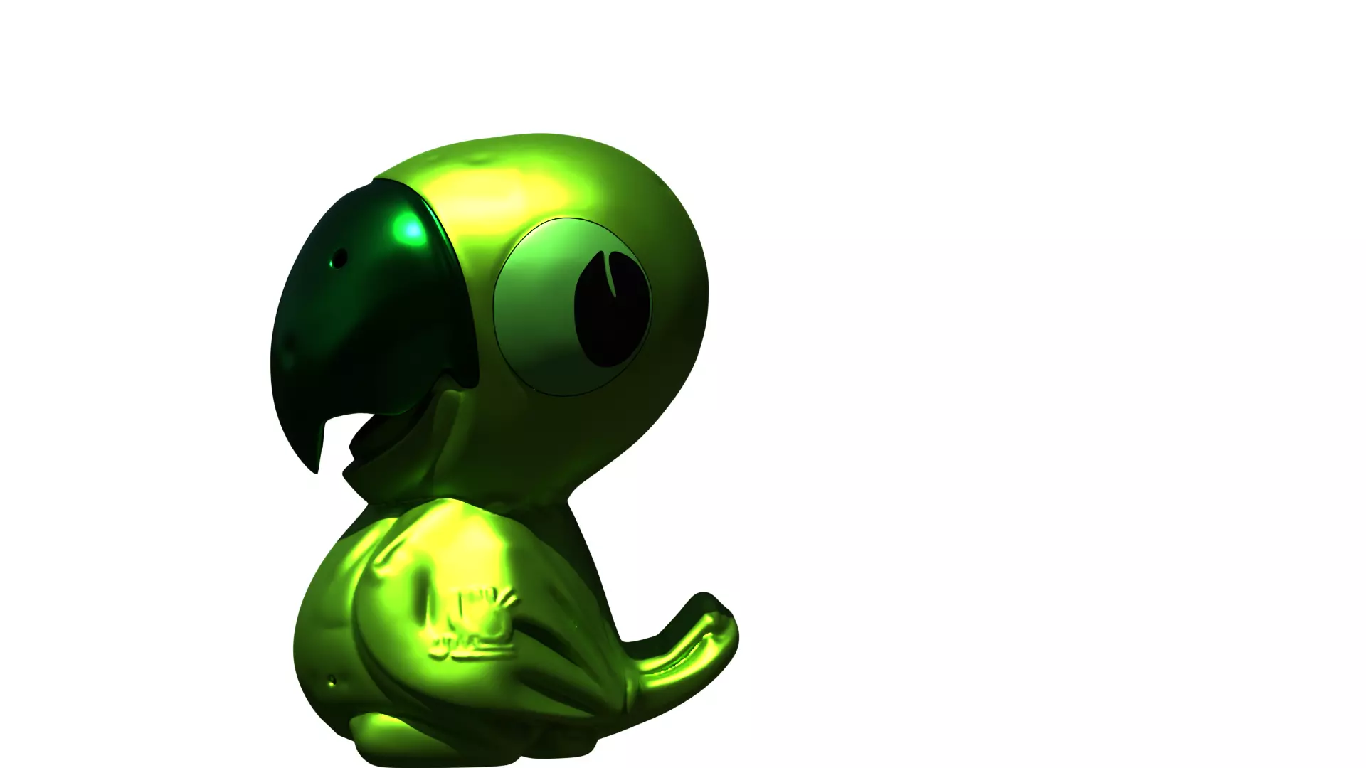 3D PRINTABLE MONEY BANK Low-poly 3D model_17