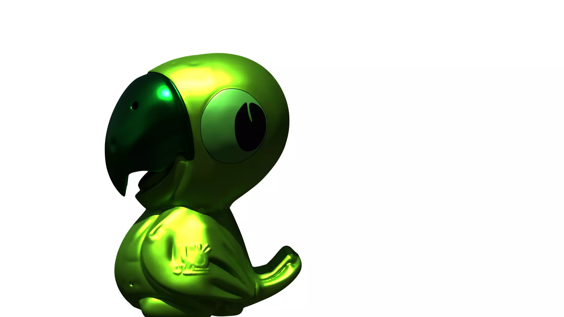 3D PRINTABLE MONEY BANK Low-poly 3D model_19