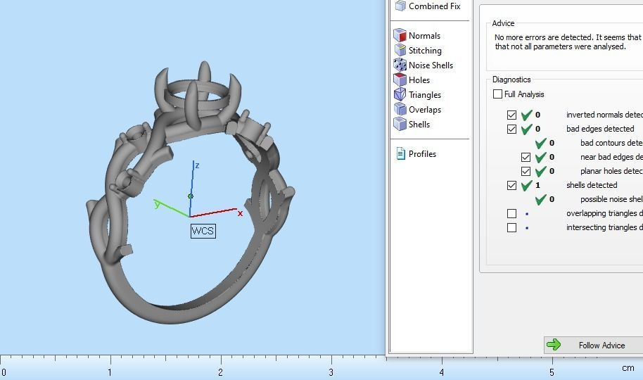rings with diamonds 3D print model_13
