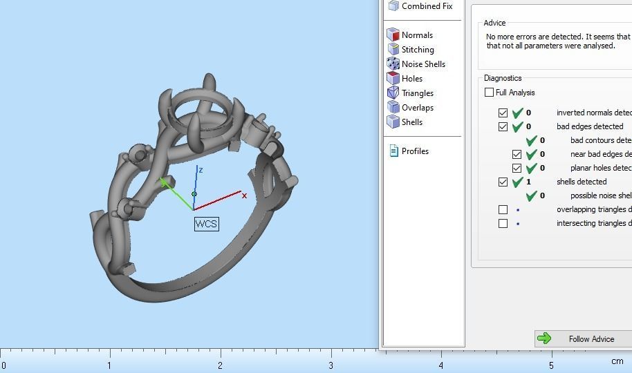 rings with diamonds 3D print model_13