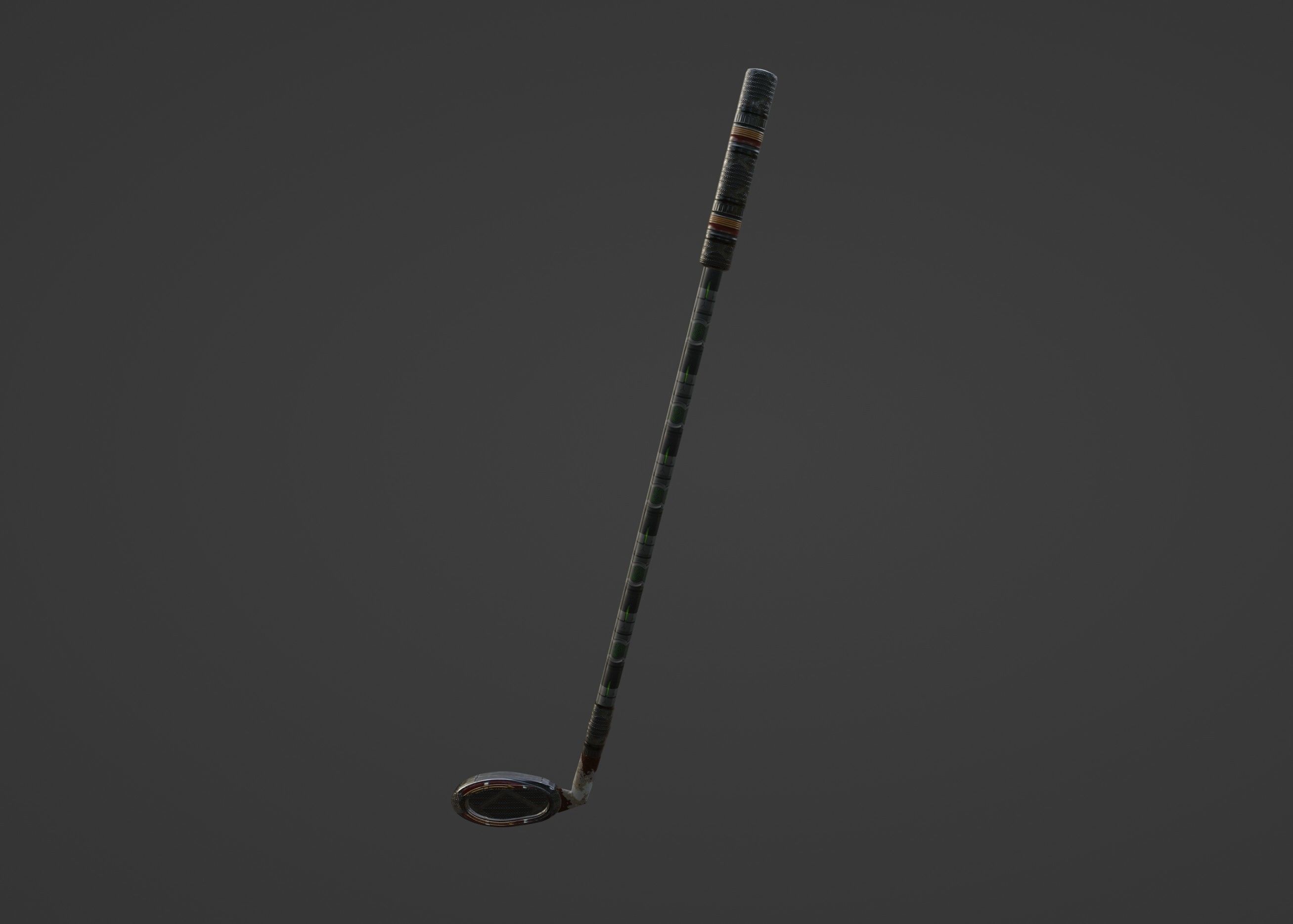 Golf club 3D model_1