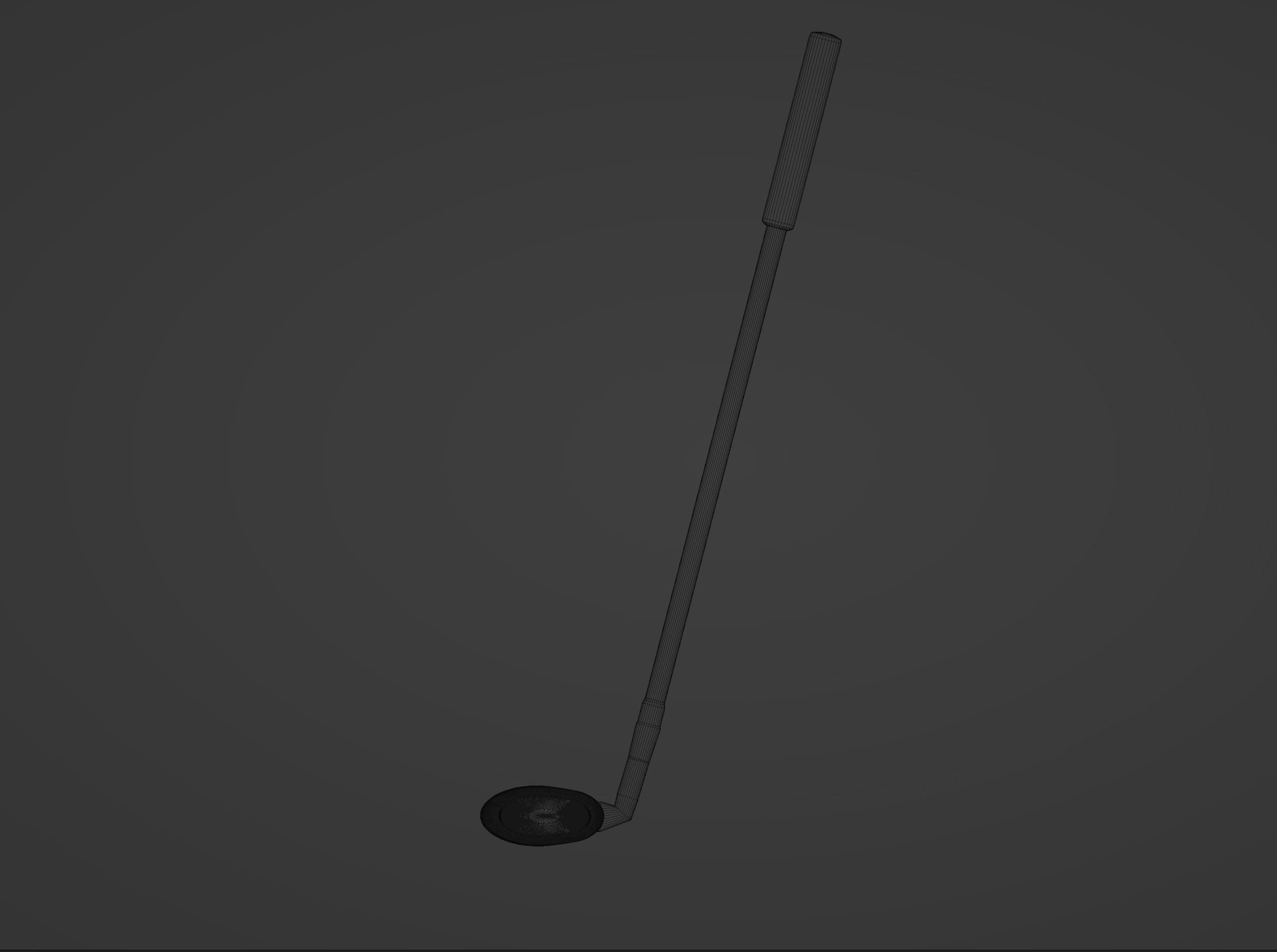 Golf club 3D model_5