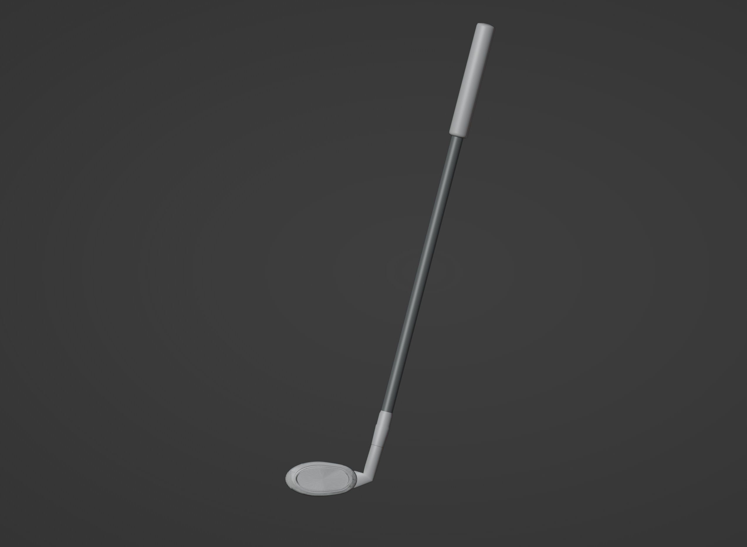Golf club 3D model_4