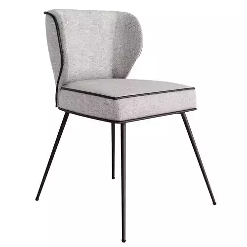 Wayne chair Low-poly 3D model