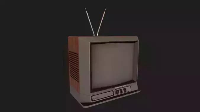 Television retro 3D Model