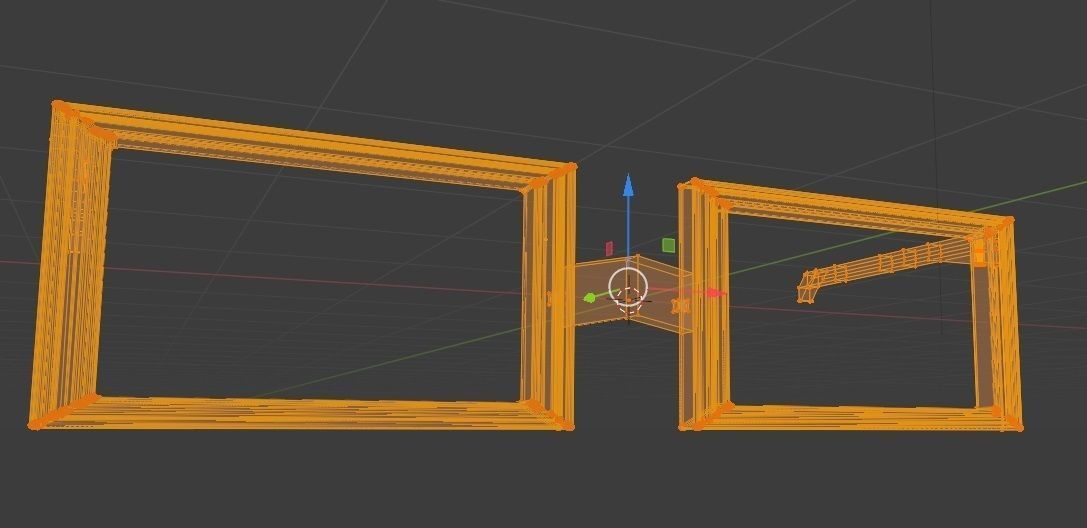 Picture frame glasses frames 3D print model_7