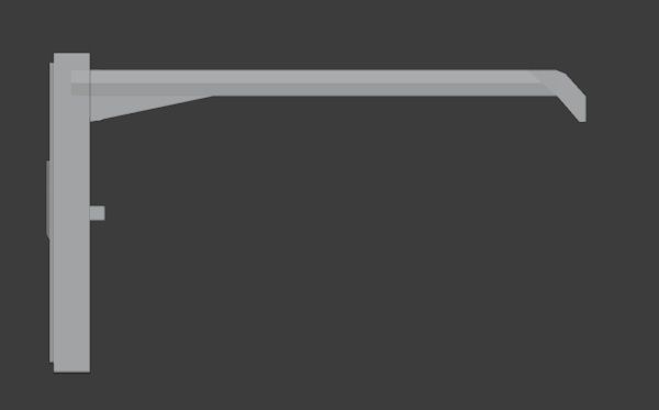 Picture frame glasses frames 3D print model_3