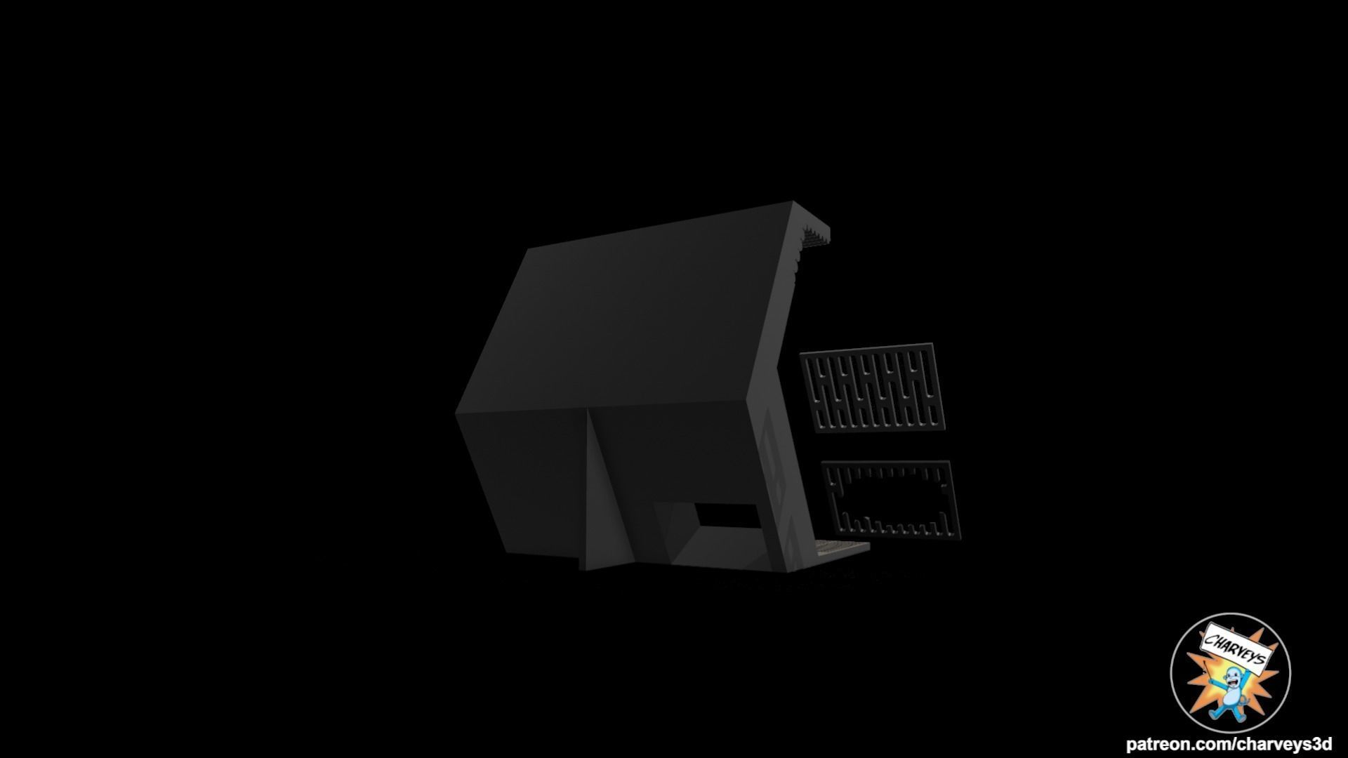 Star Wars Detention Block Corridor Diorama for action figures 3D print model_6